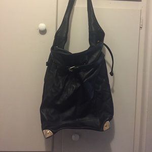 Real leather purse
